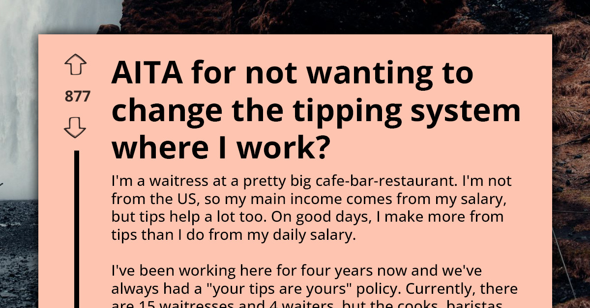 Redditors Reacts As Lady Blocks Tip Pooling System That Would’ve Cut Her Income in Half