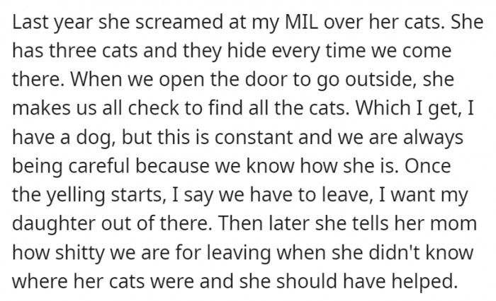 She always manages to turn the situation around as if she were the victim