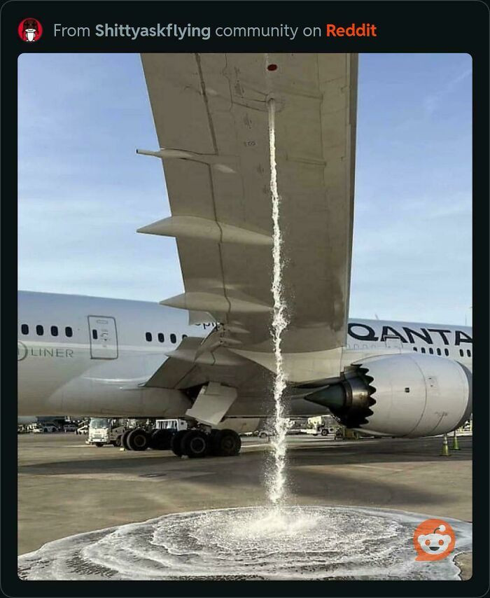 "Close The Drain Valves Before You Refuel An Airliner. Last Week In Sydney"
