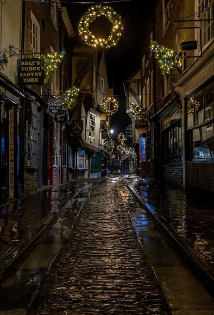 "Some Streets Are Made For Rainy Nights"