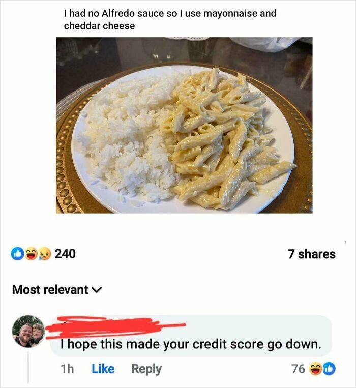 "Poor Man’s Alfredo"