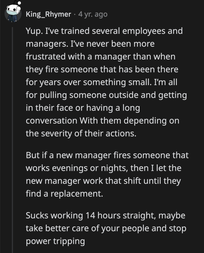 OP's new manager just wanted to flex her authority. She underestimated OP's social standing among her coworkers.
