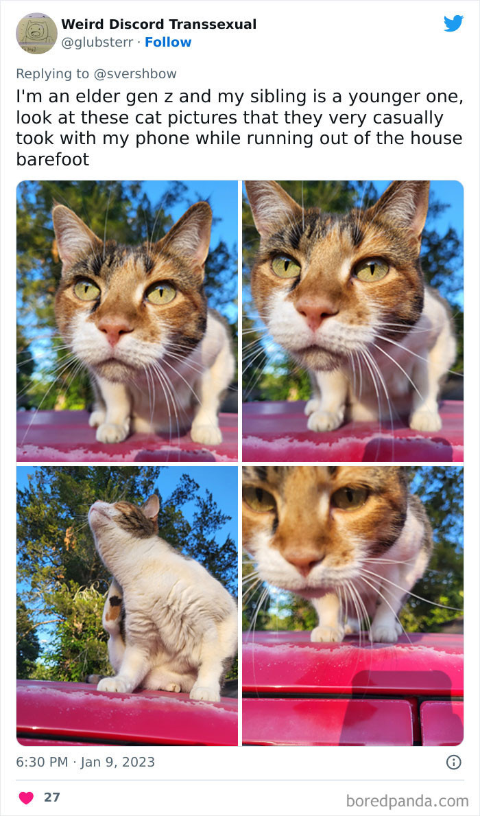 27. An elder Gen Z and a younger one