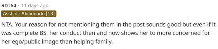 Yep, this is exactly true too. Clearly, her stepmom is not the best person.