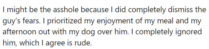 OP has offered the following explanation for why they think they might be the a-hole: