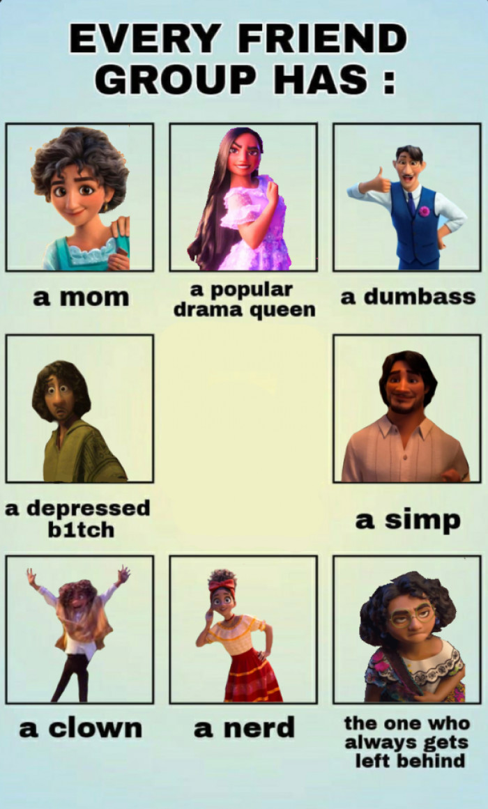 #4 If this isn't everyone's high school circle.