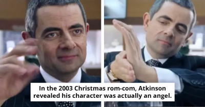 Rowan Atkinson Finally Reveals Why He Wasted Time In Wrapping The Necklace In The "Love Actually" Movie
