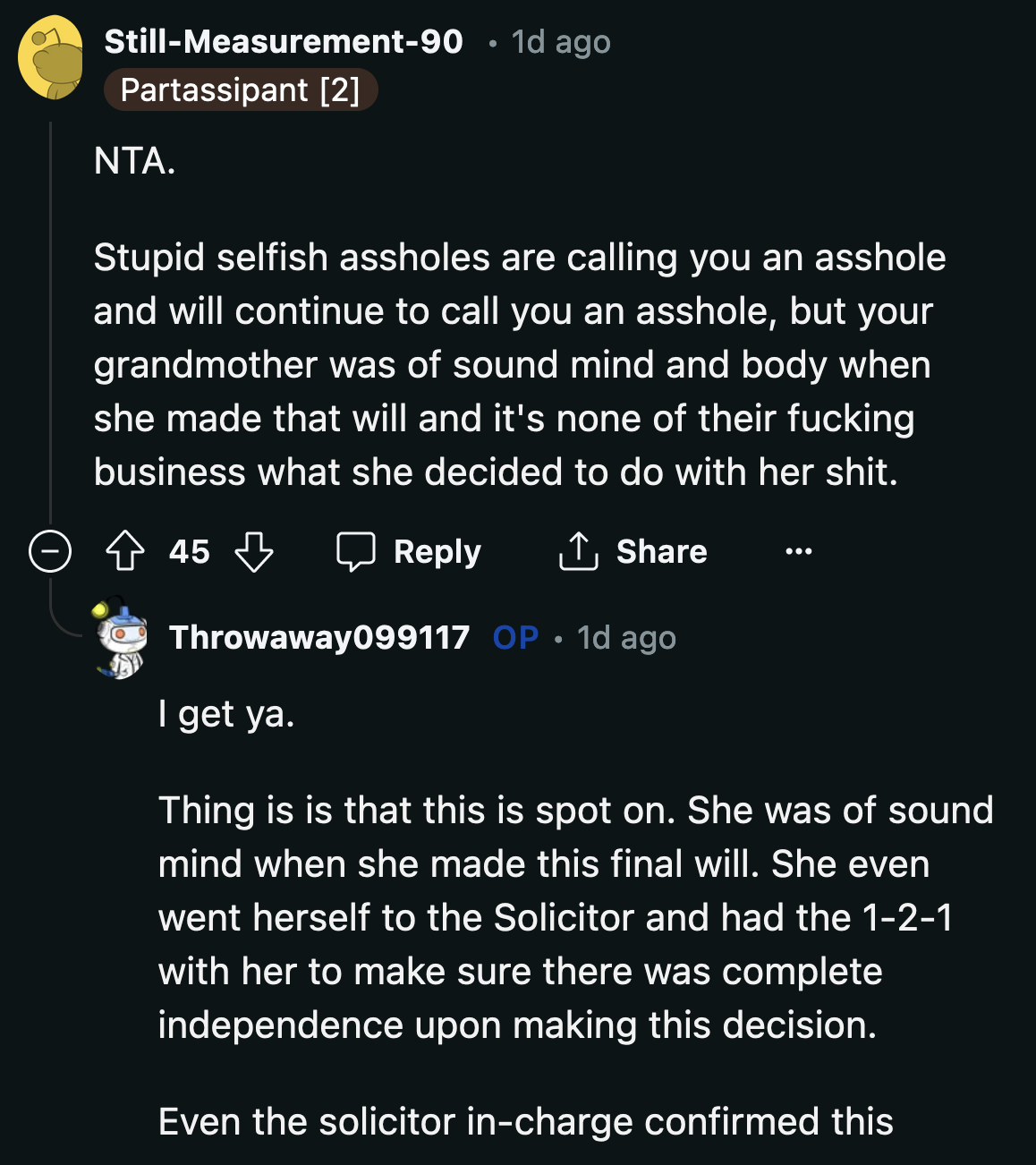 OP shouldn't concern himself with the opinions of thieving jerks. He should let the legal system deliver the justice they so deserve.