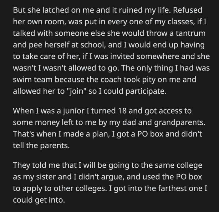 Things Got Better When OP Turned 18 and Finally Had Access to Her Inheritance Left to Her by Her Dad and Grandparents