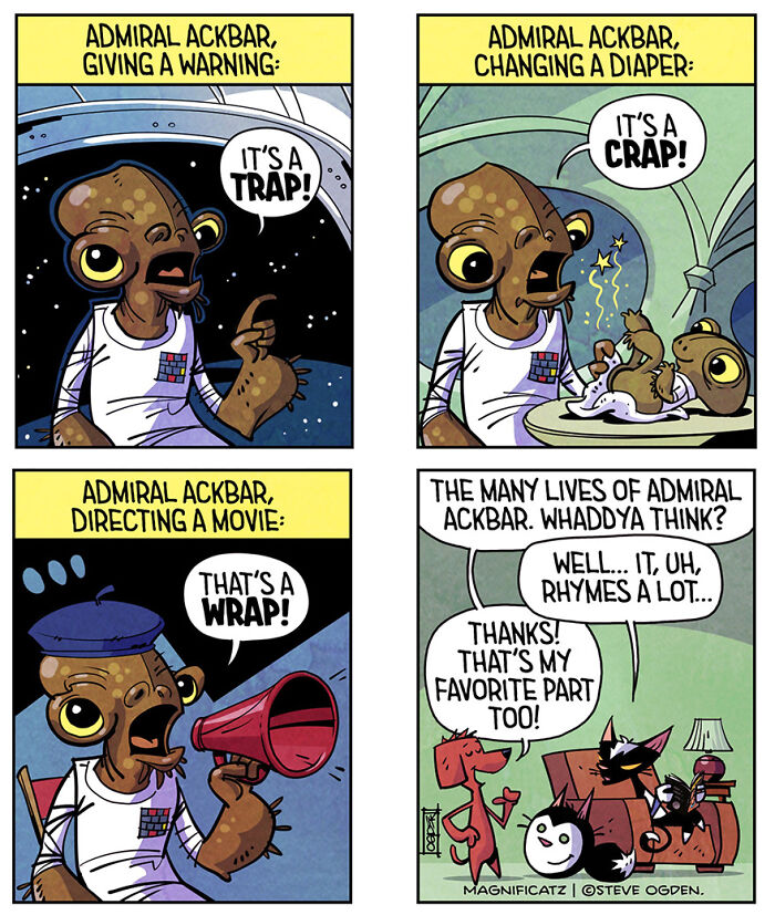 16. The many lives of Admiral Ackbar