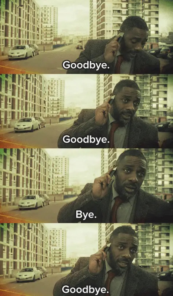 12. They don't know how to end a phone call, so they end up saying 'bye' multiple times.