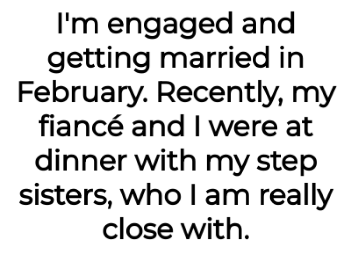 Commencement of wedding preparations