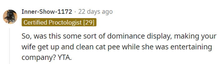 That was just plain rude!