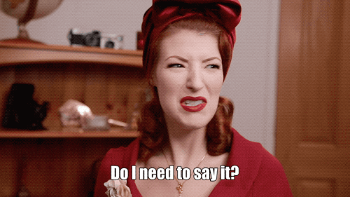 These flags are most definitely red, not orange