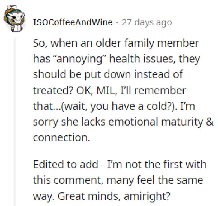 Lacking in the emotional department