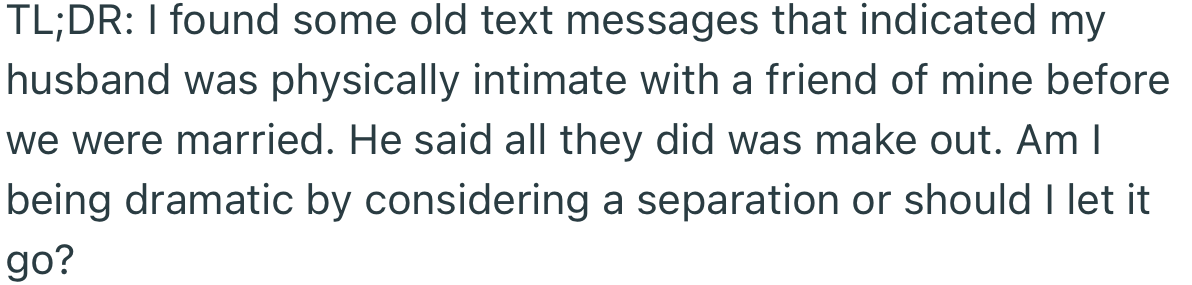 Too long, didn’t read