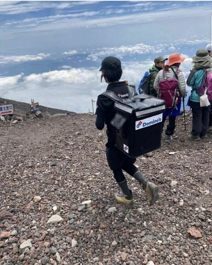 17. Hope they got a mountainous tip!