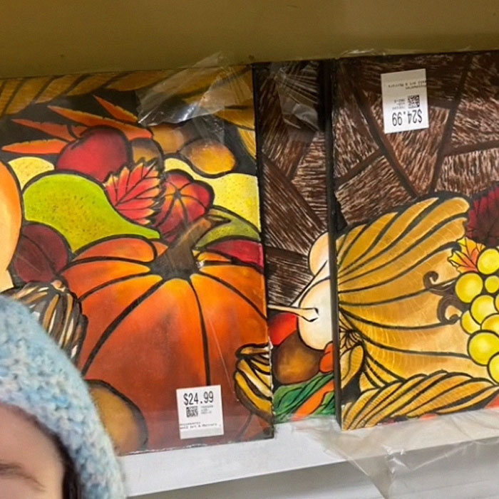 14. How can these pumpkin art pieces be $25?