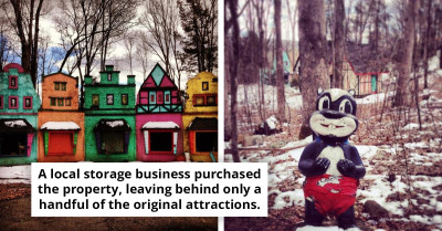 Spooky Photos From Once-Popular, Now-Abandoned Fairytale Forest In New Jersey