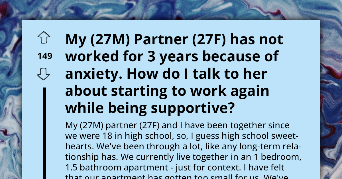 Man Cries For Help As Decade-Long Relationship Teeters On The Edge Due To Partner’s Refusal To Get A Job Or Do Anything Around The House