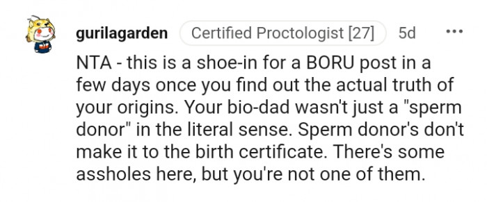 There are AHs, but you're not one