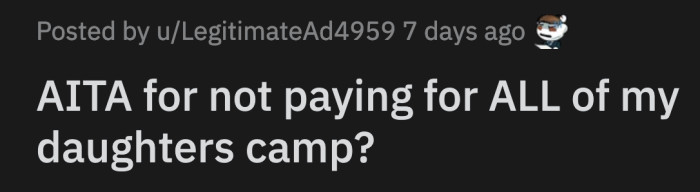 Before she could enter the house, OP confronted his daughter's friend