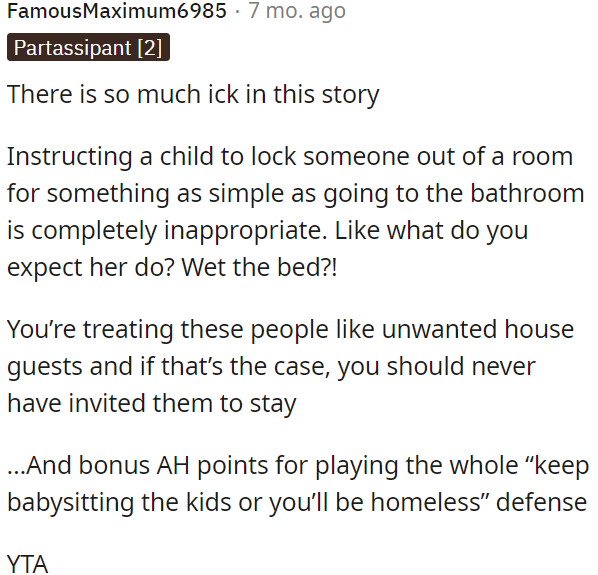 Treating these people like unwanted guests after inviting them to stay is not right.