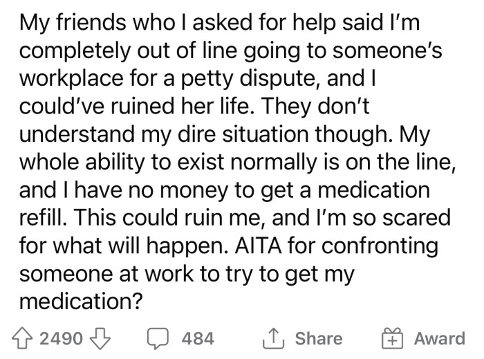 The reaction OP's friends had to her interaction with the roommate made her doubt how she handled things.