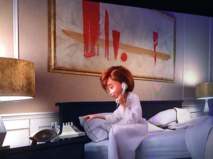 10. In The Incredibles 2, The Painting In Helen’s Hotel Room Is An Illustration Of Her Seperation From The Family