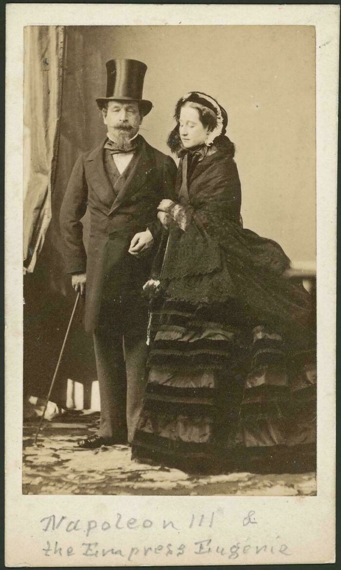 "Emperor Napoleon III And The Empress Eugenie, C. 1865"