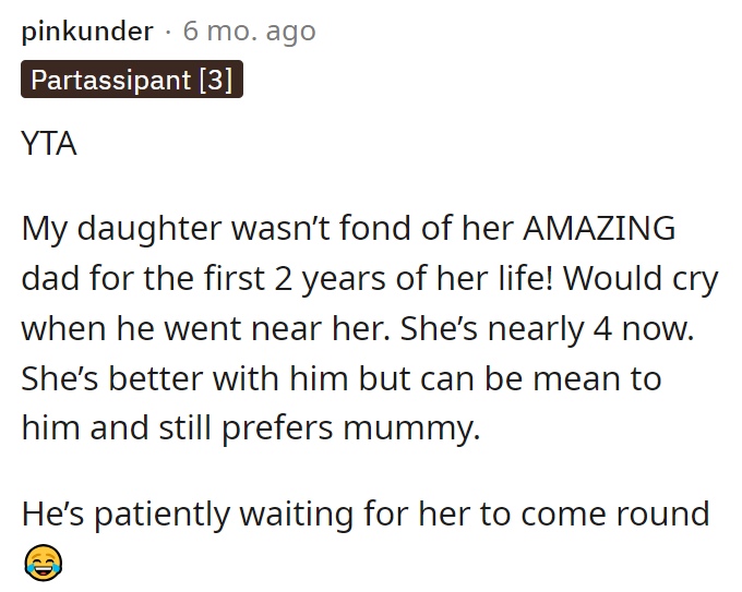 Babies can be picky sometimes: