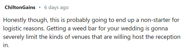 This is probably true, and we are discussing a non-existing problem.