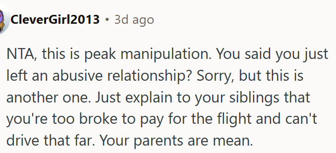 This is peak manipulation.