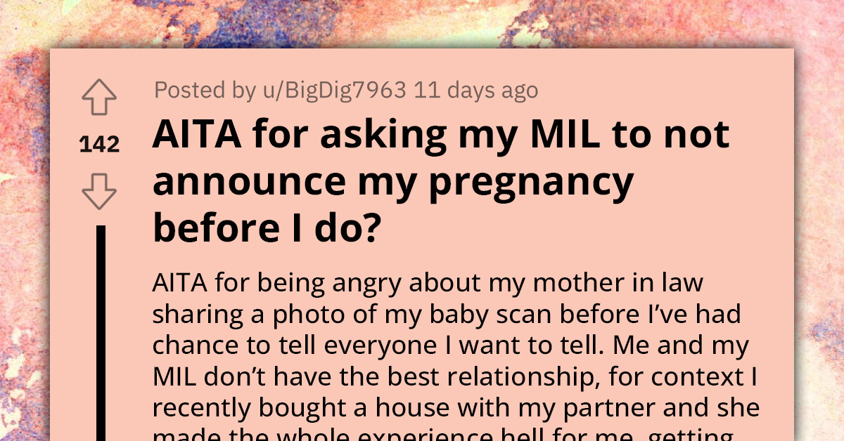 Expectant Mom Clashes With MIL After Threats To Announce Her Pregnancy On Social Media Before She Does