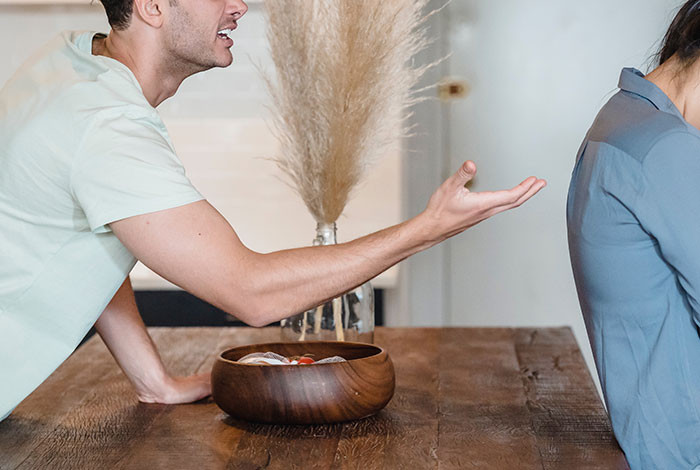 The whole situation led to a bad argument.