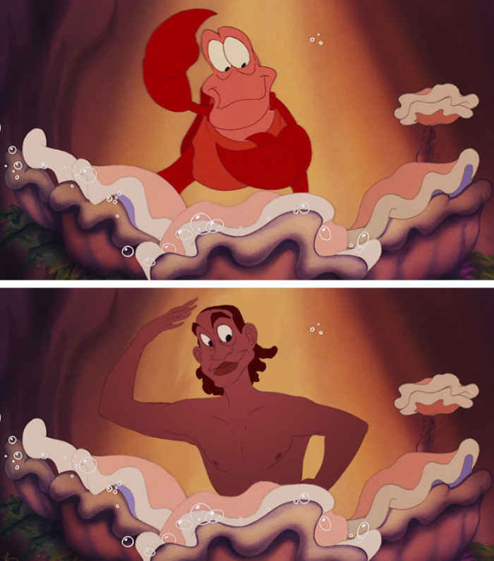 Sebastian in The Little Mermaid