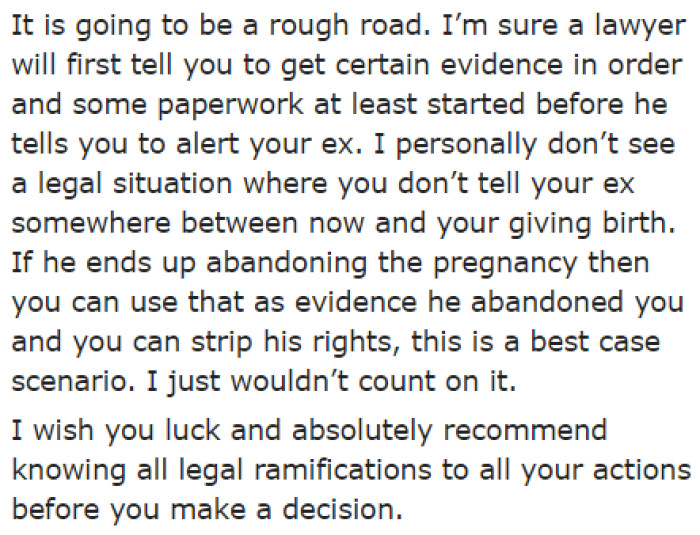 A family lawyer's advice is necessary, especially since there's abuse involved.
