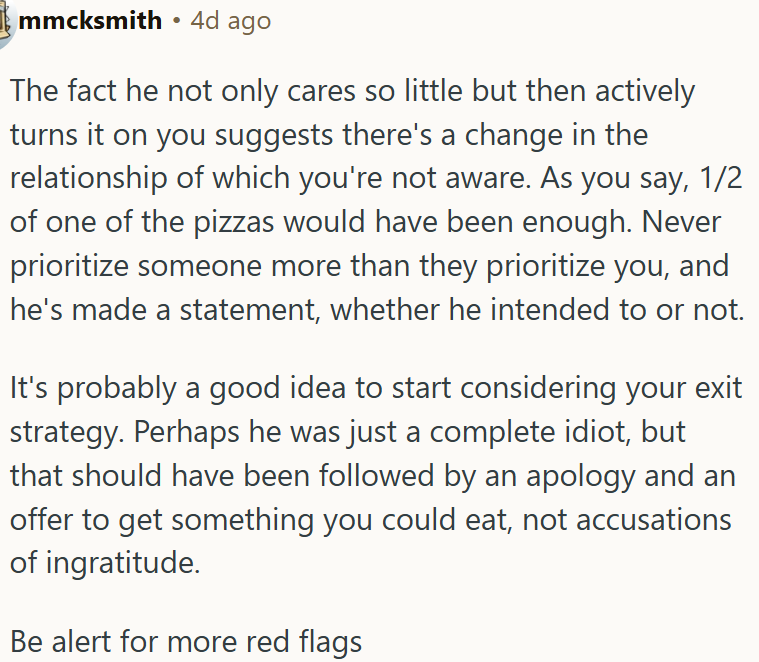 It’s time for OP to think ahead and define her exit approach.