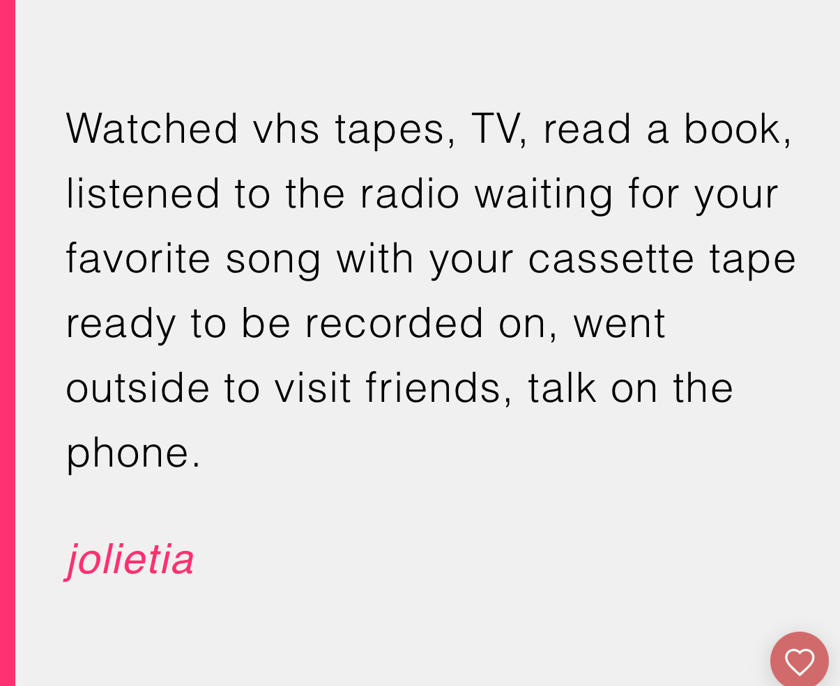 A lot of people today don’t know what VHS tapes or cassettes are.