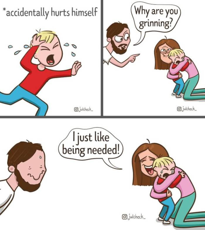 14. Only mom understands