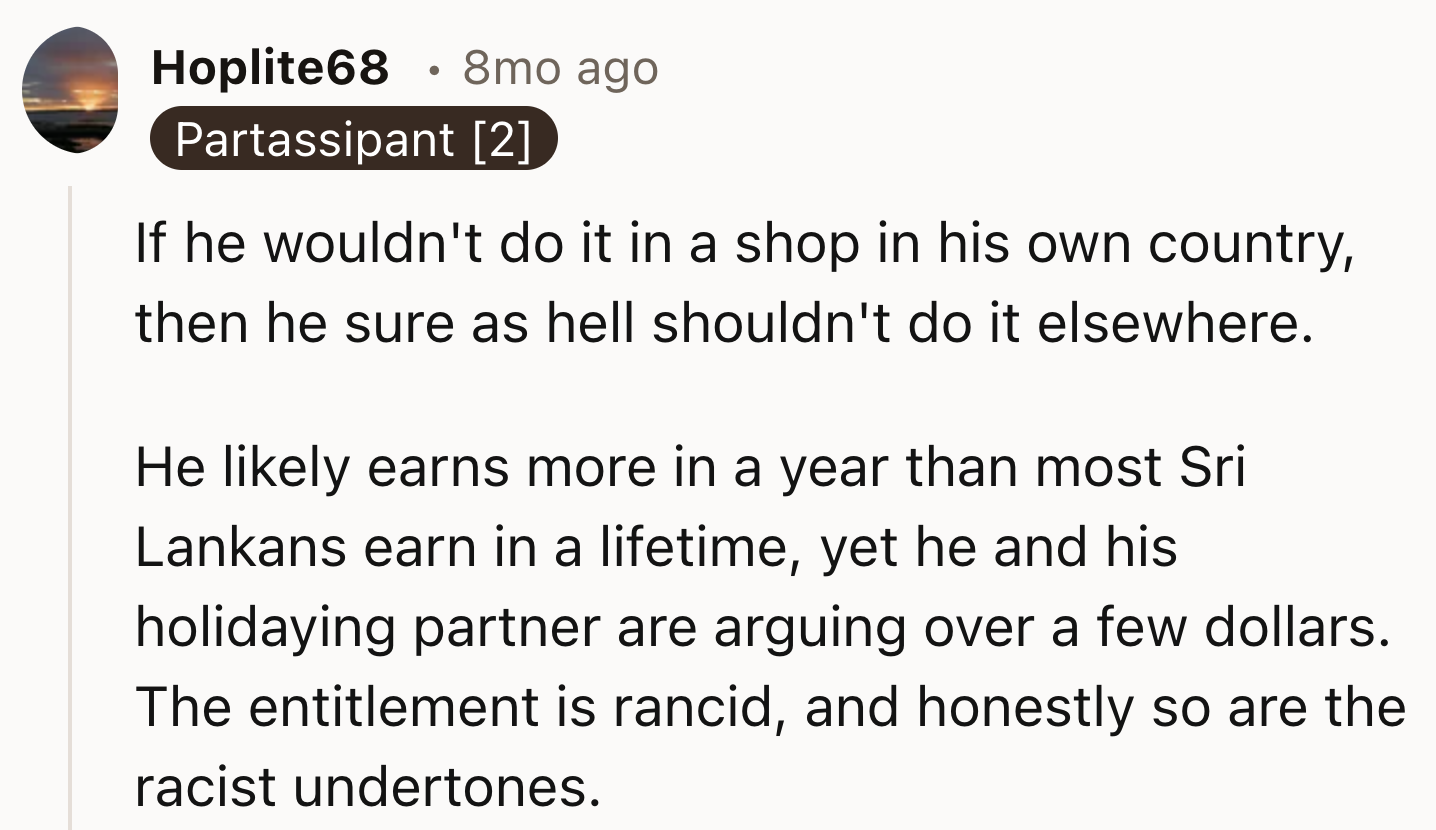 He Shouldn't Do This Anywhere Else In The World