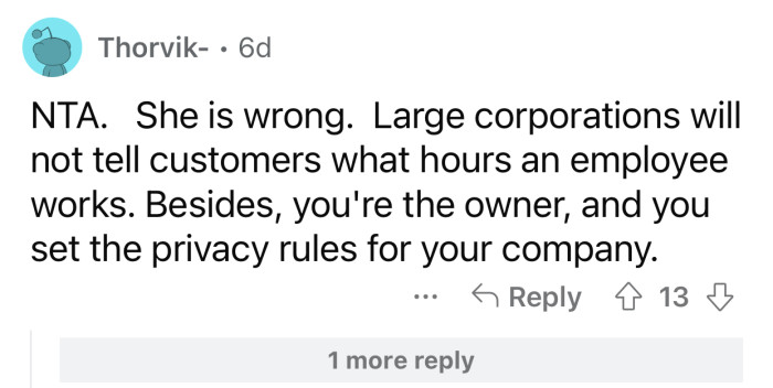 OP is allowed to set whichever rules he wishes for his business.