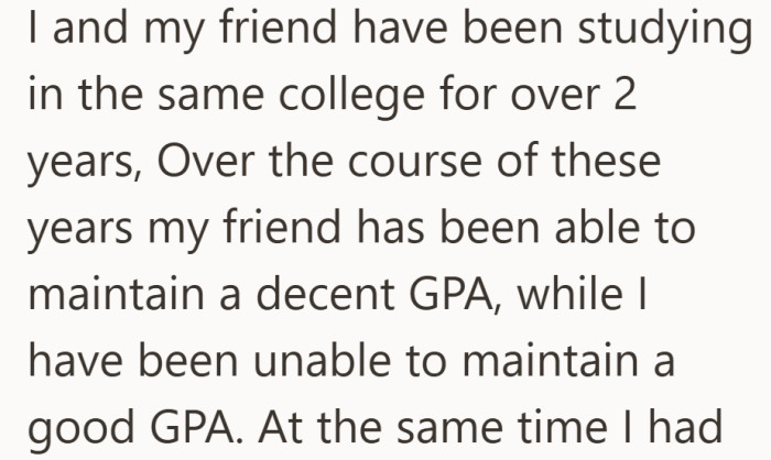 They have shared classrooms for years, but their academic paths have not looked the same.