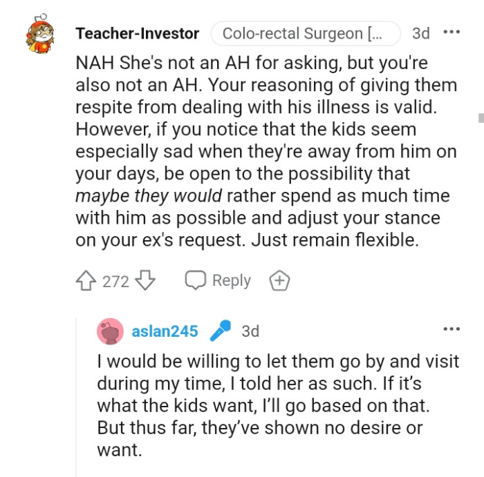 They Are Away from Him on Your Days