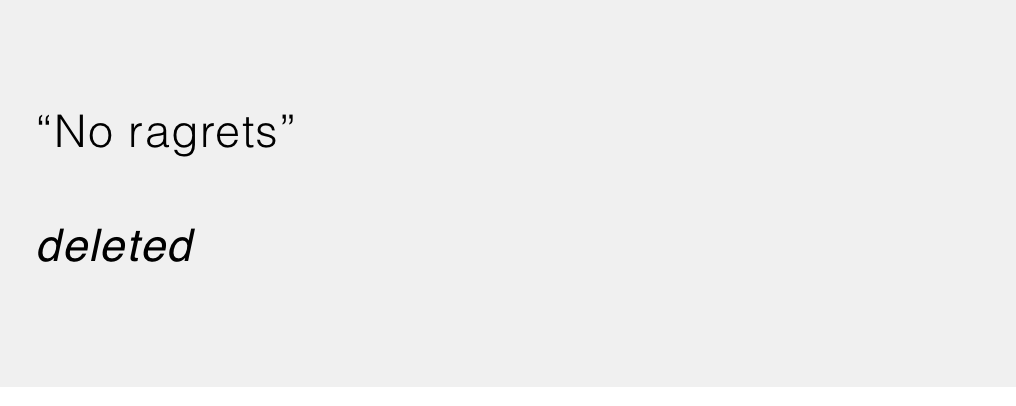 4. At least get the spelling right