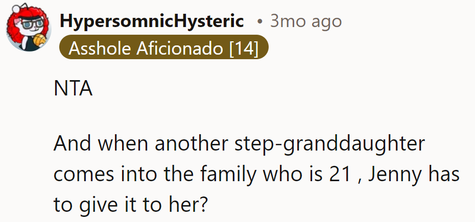 Heirlooms don't follow the 'new kid on the block' rule.