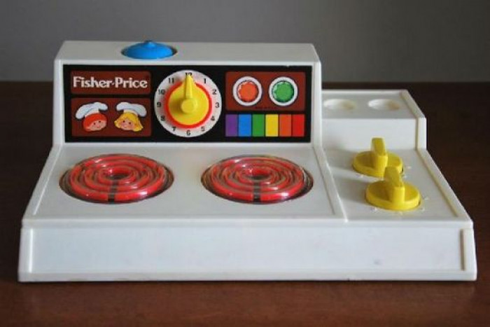 8. Fisher Price Stove