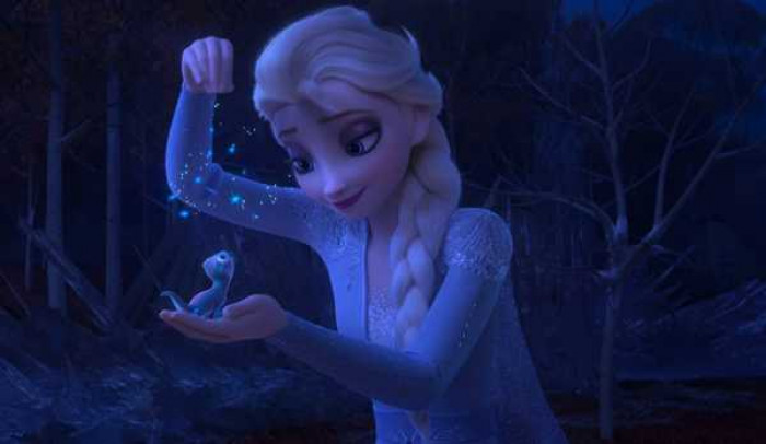 16. The movie 'Frozen' with the song 'Let It Go'