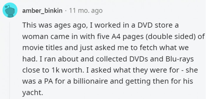 29. This is a dream for movie lovers