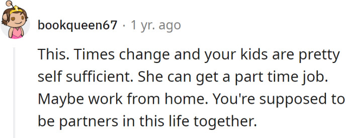 Times change, and they're supposed to be partners